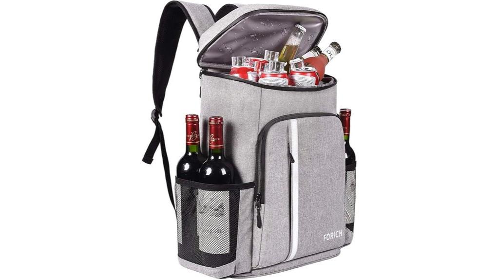 insulated waterproof backpack cooler