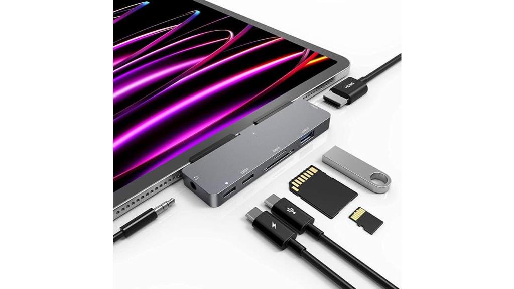 ipad adapter with multiple ports
