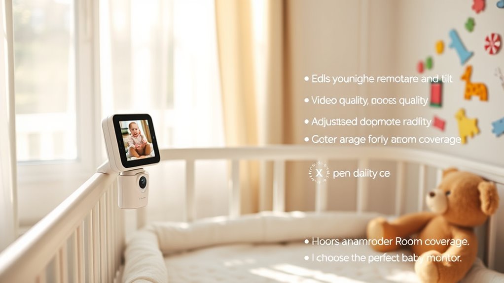 key baby monitor features