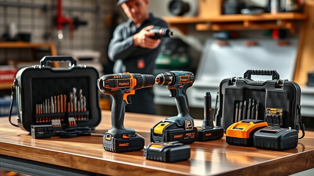 key factors for choosing cordless drill kits