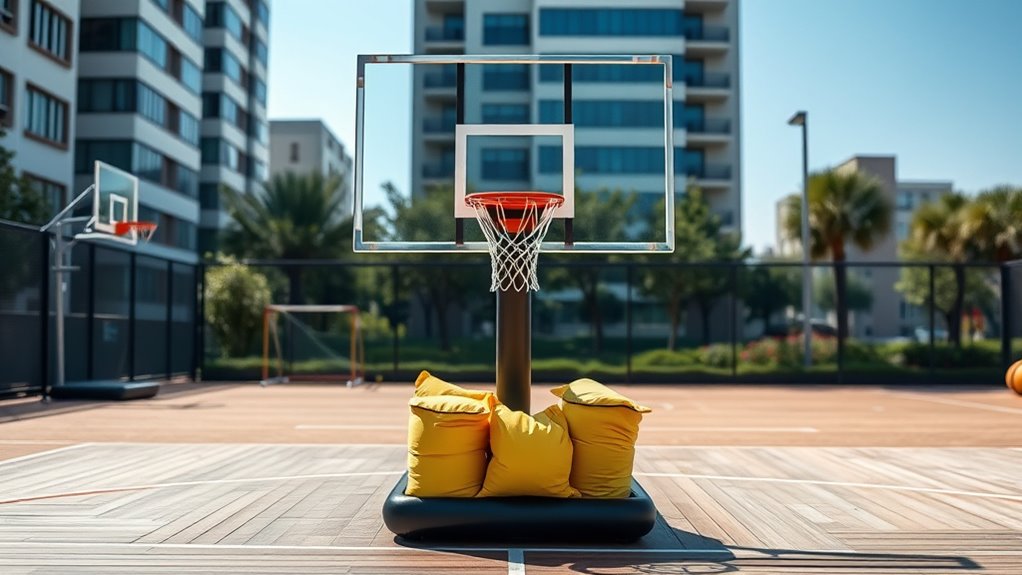 key factors for portable hoops