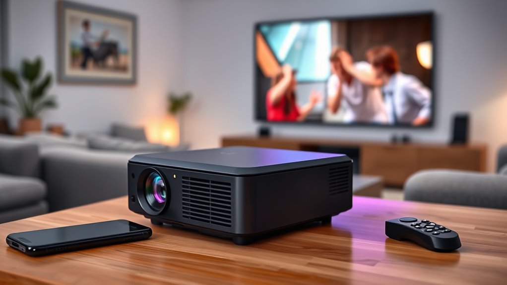 key features for portable projectors