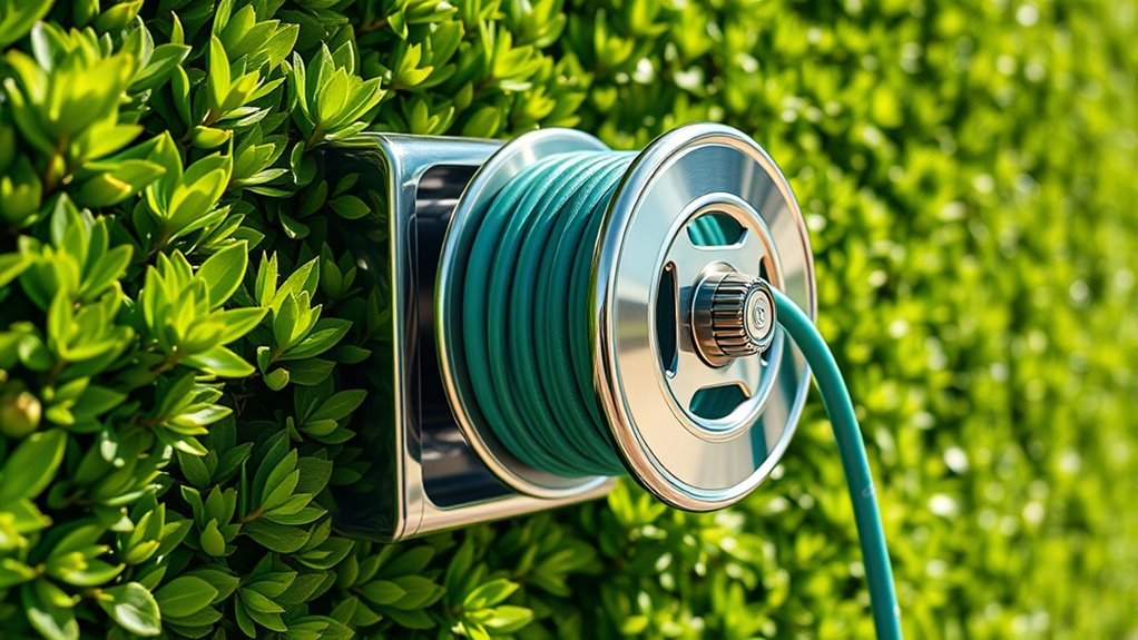 key hose reel features