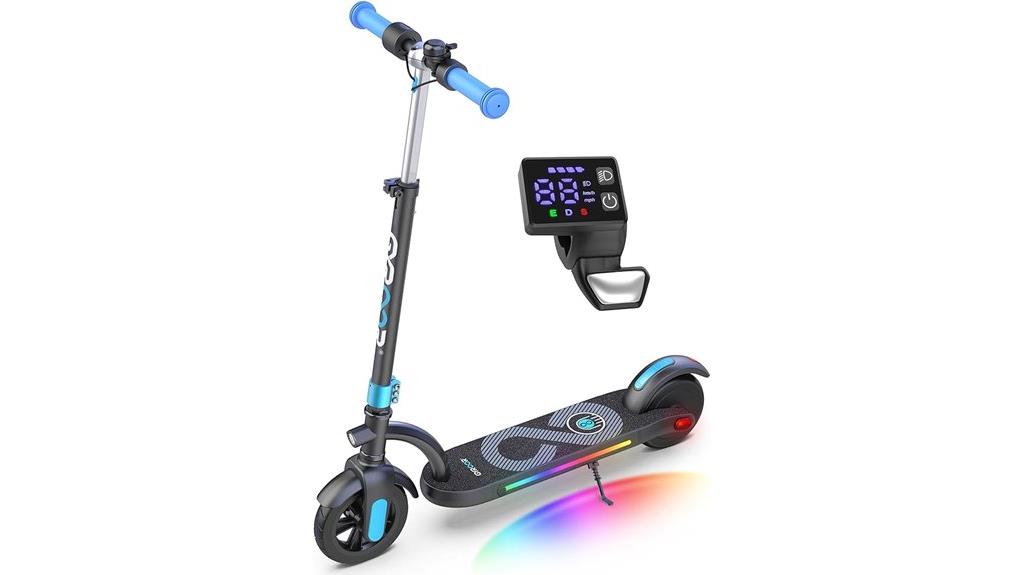 kids electric scooter features
