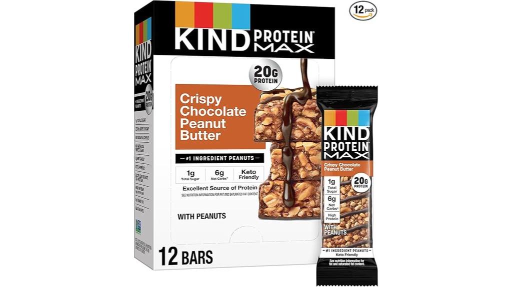 kind crispy peanut bars
