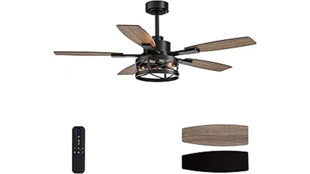 large black outdoor fan