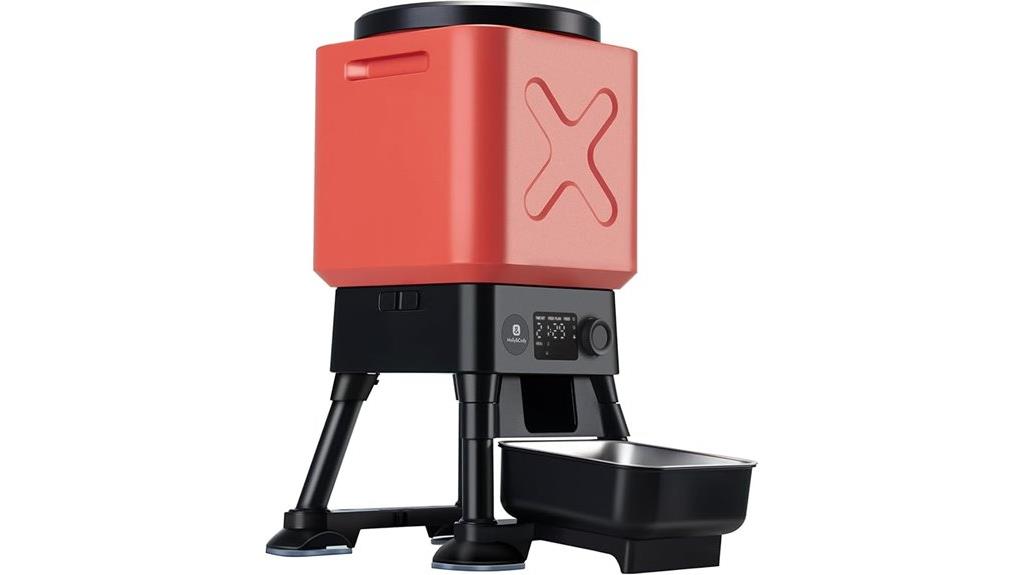 large breed pet feeder