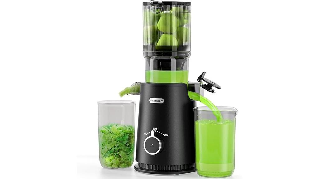 large feed chute juicer
