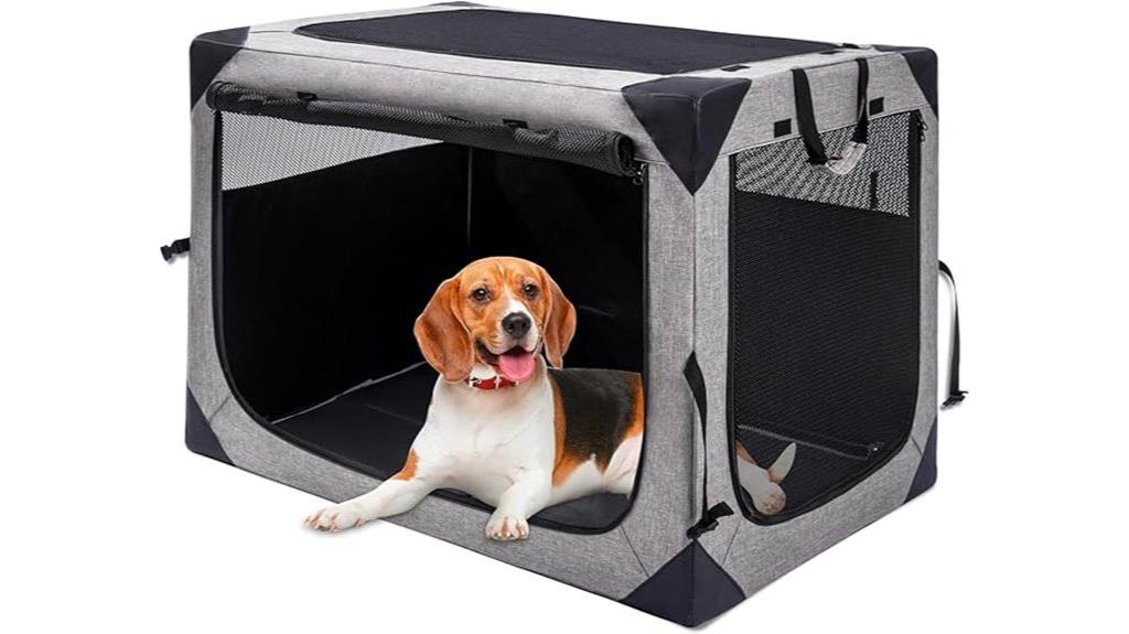large soft dog crate