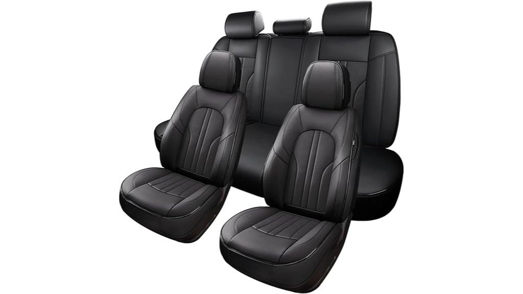 leather waterproof seat cover