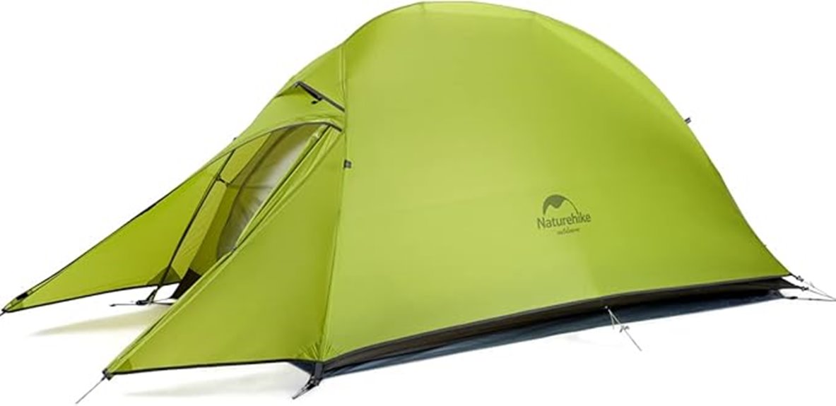 lightweight single person tent
