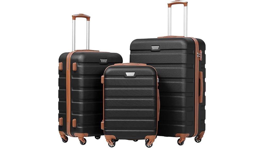 lightweight spinner suitcase set
