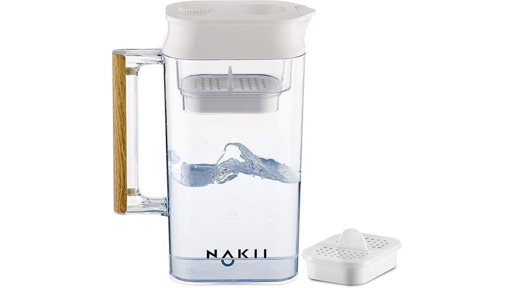 long lasting fast filtration pitcher