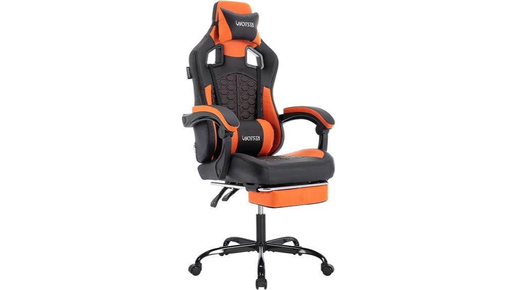 massage ergonomic gaming chair