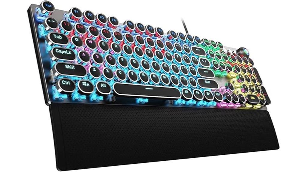 mechanical gaming keyboard blue switches