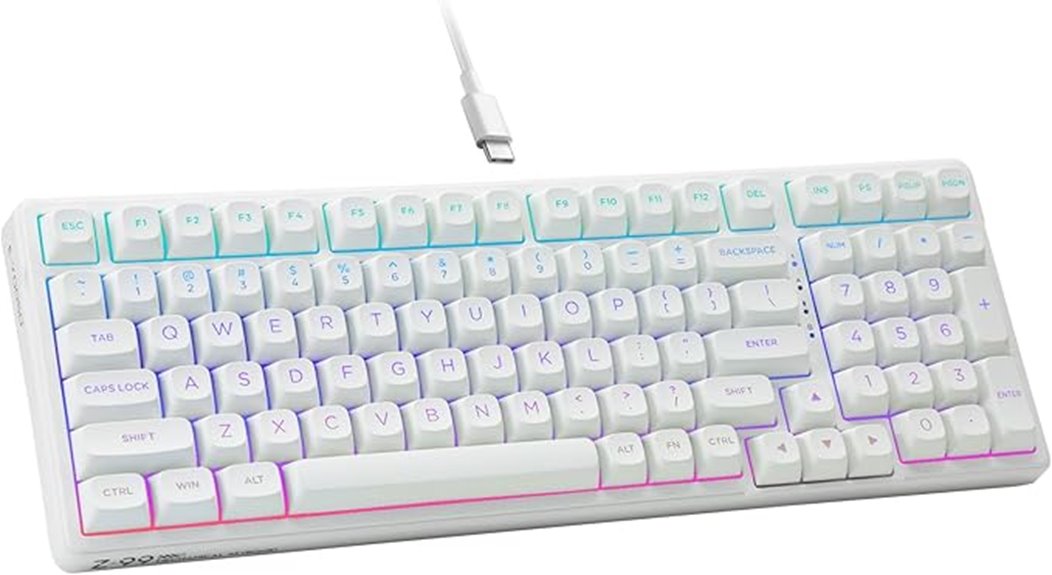 mechanical gasket rgb keyboard