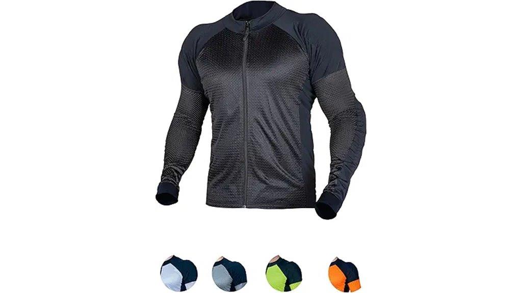 mesh armored motorcycle shirt