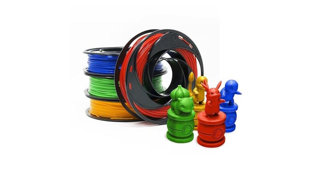 multi color pla filament set