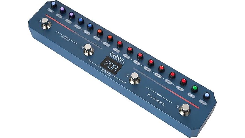 multi effects guitar pedal