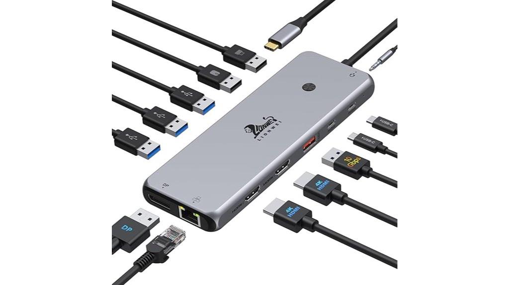 multiple device usb dock