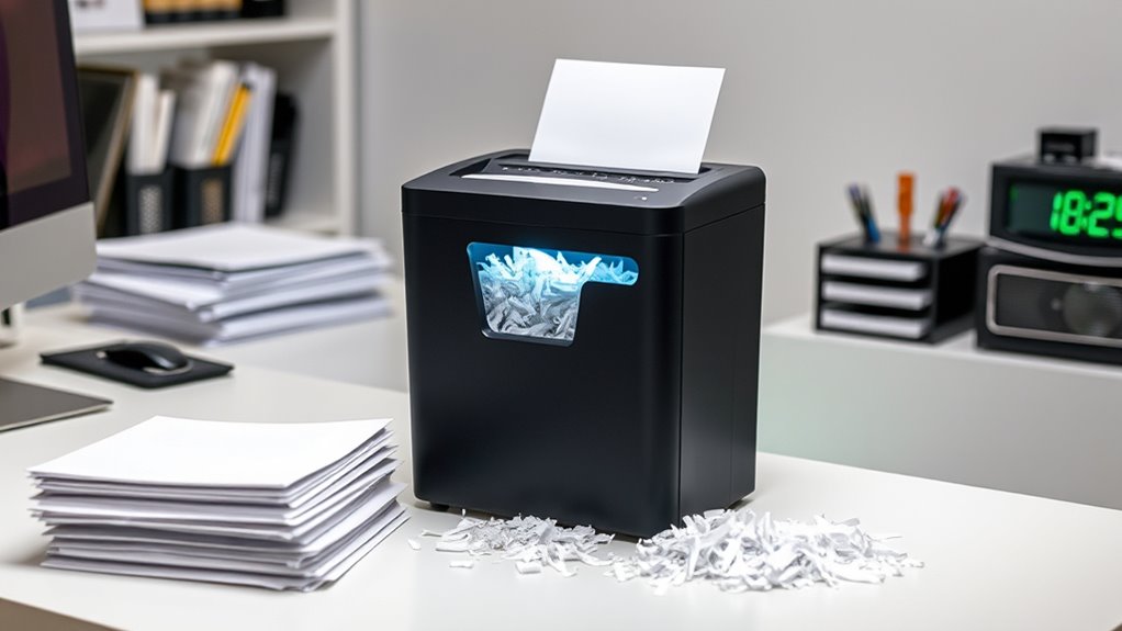 office shredder selection criteria