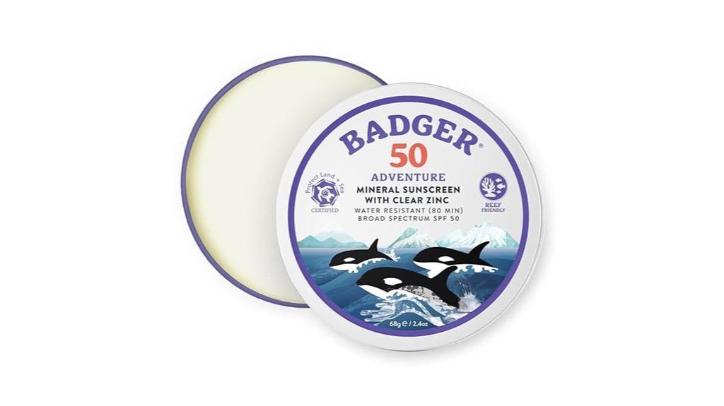 organic spf 50 sunscreen