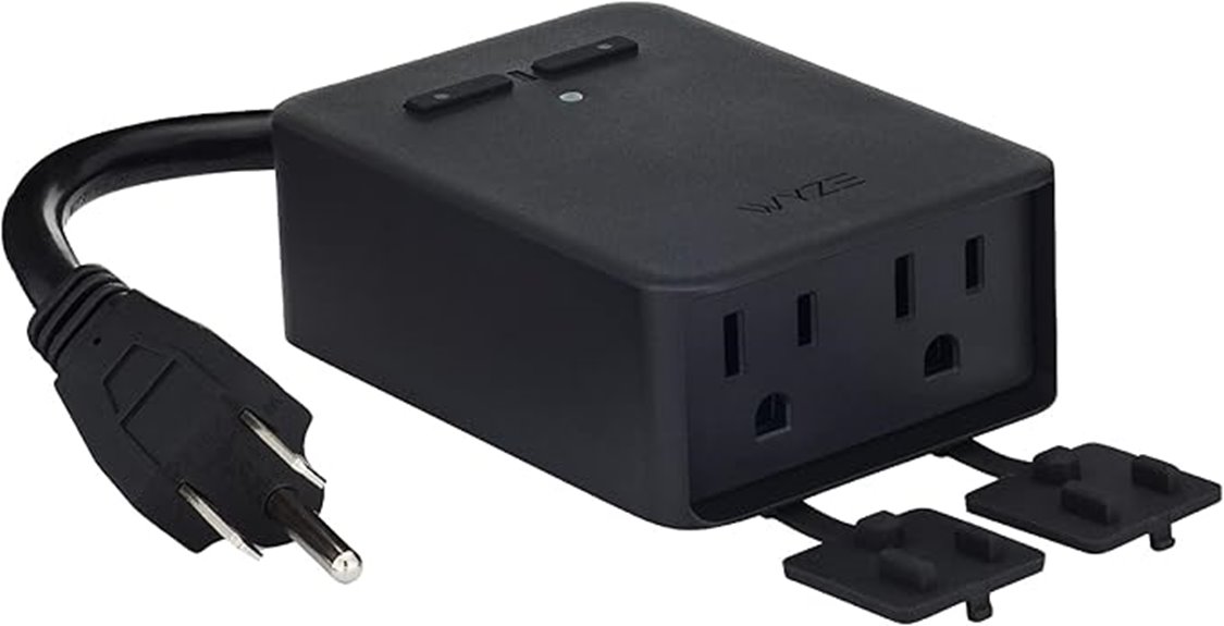 outdoor dual outlet monitor