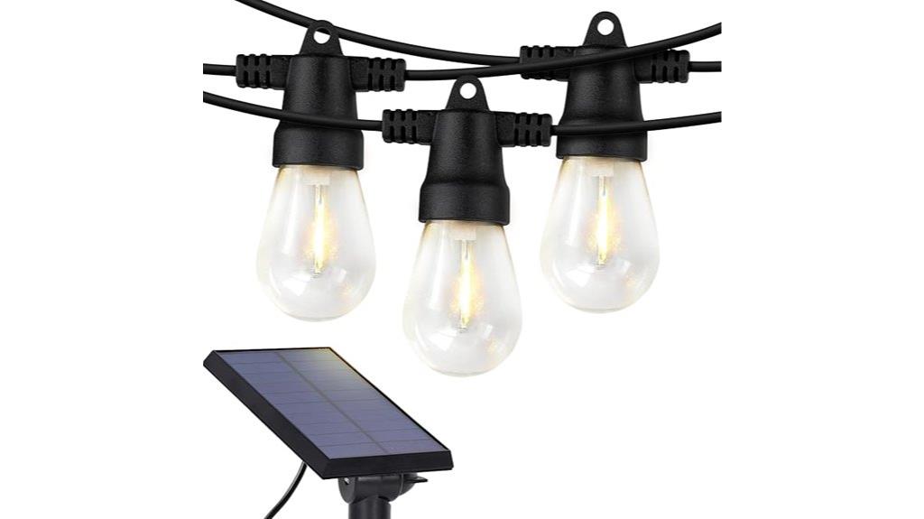 outdoor solar patio lighting