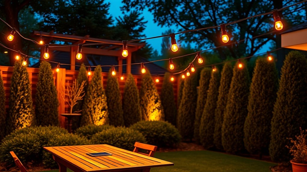 outdoor solar string lights considerations