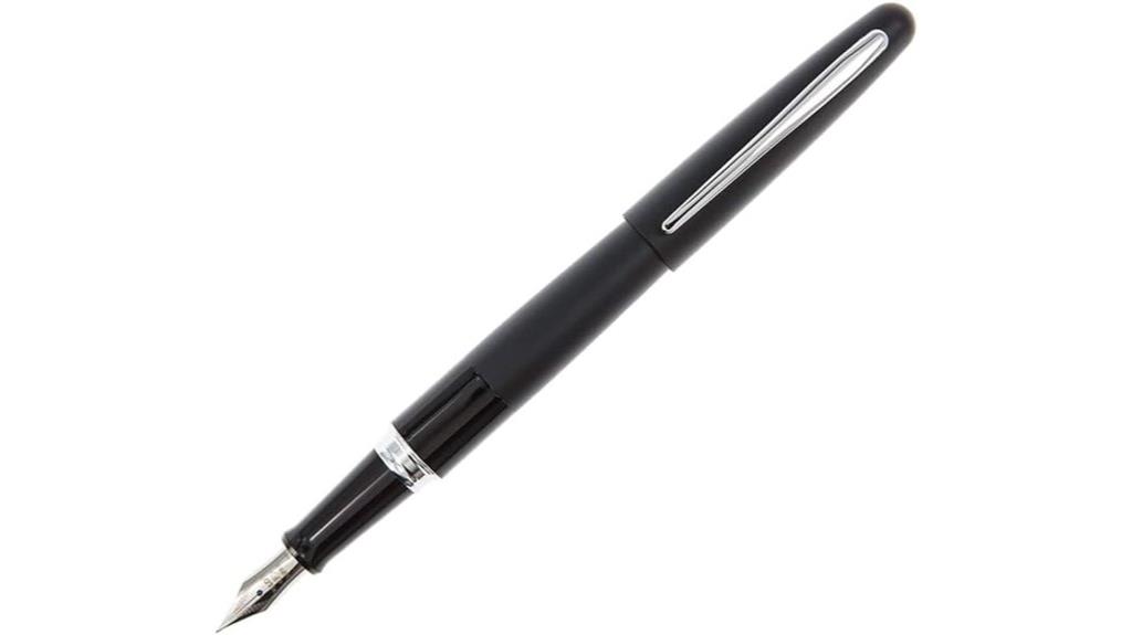 pilot black fine pen
