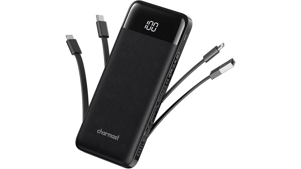 portable 10 000mah charging device