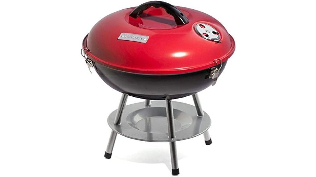 portable 14 inch charcoal grill