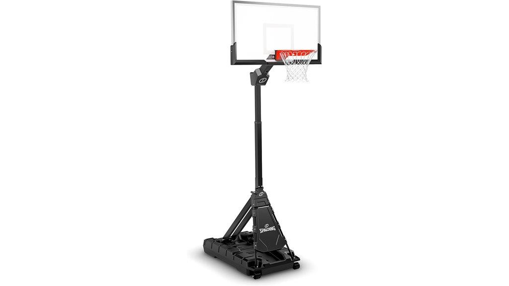 portable adjustable outdoor hoop