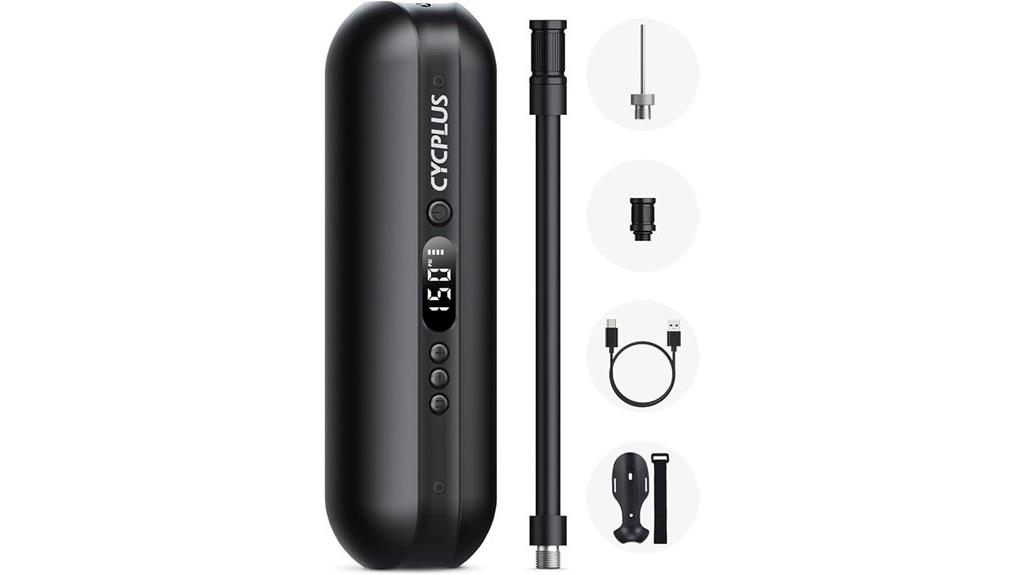 portable bicycle car compressor