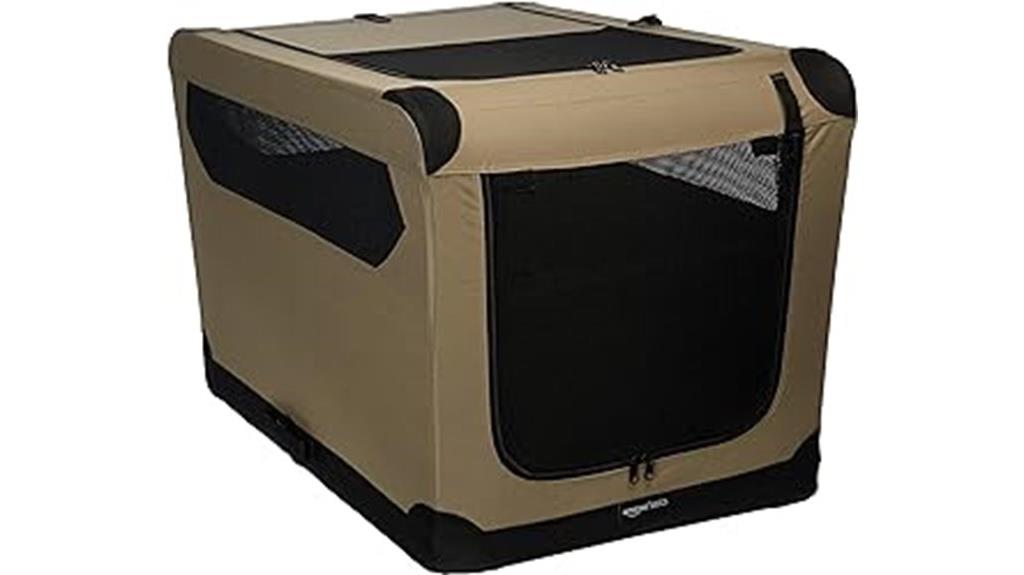 portable collapsible pet crate