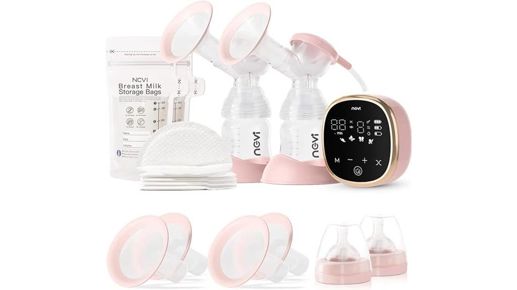 portable double electric pump