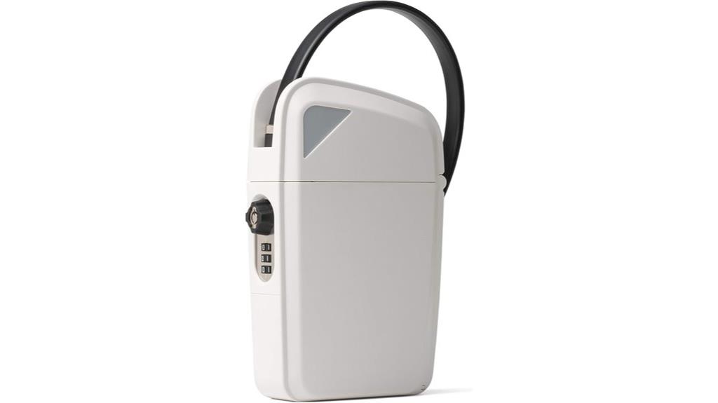 portable lock box safe