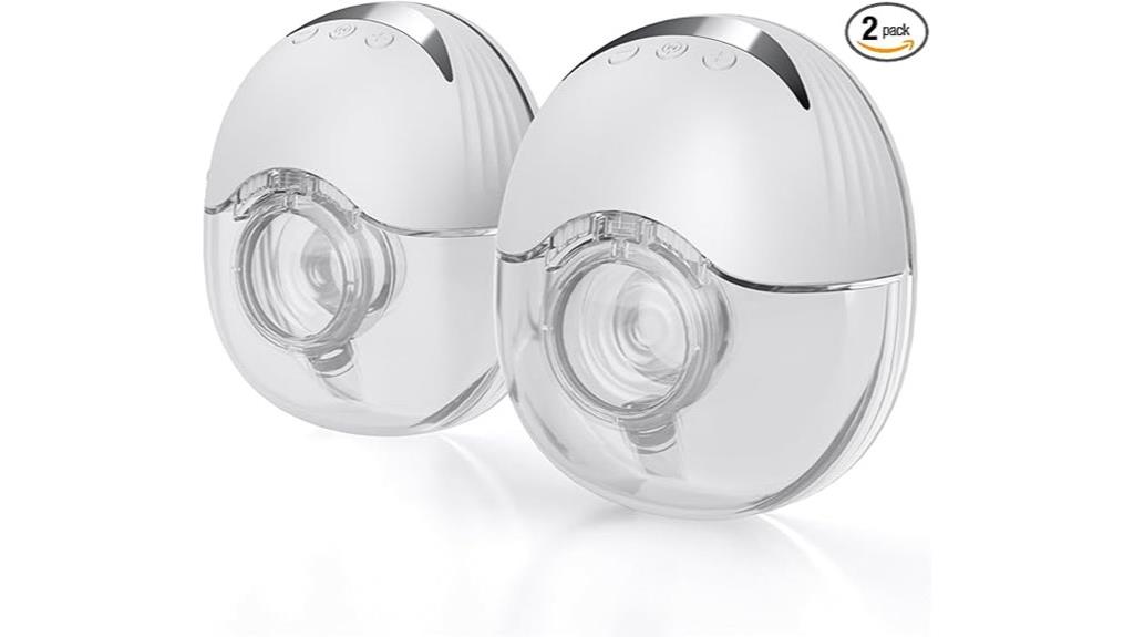 portable mobile breast pump