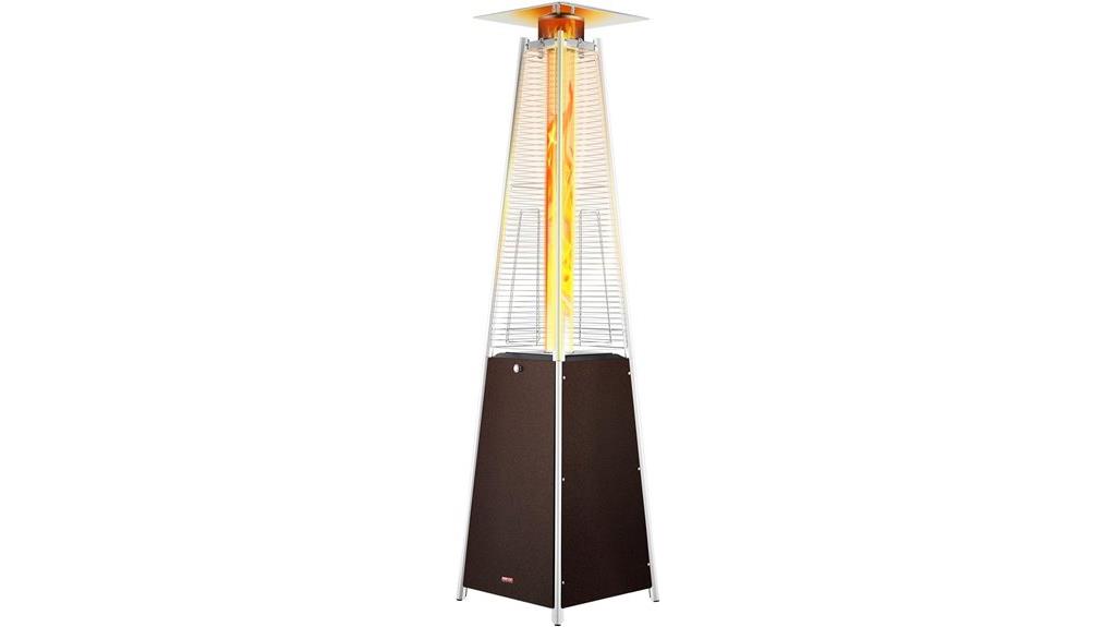 portable pyramid propane heater