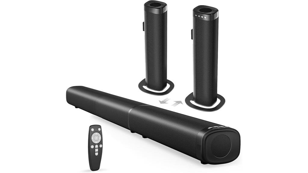 powerful bluetooth soundbar system