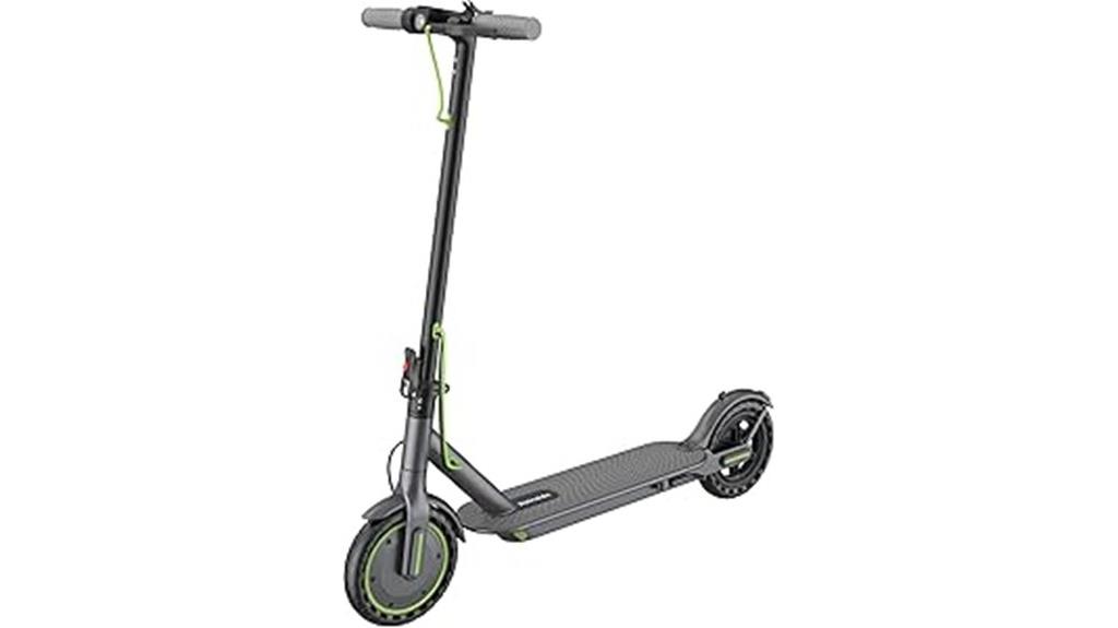 powerful scooter with rugged tires