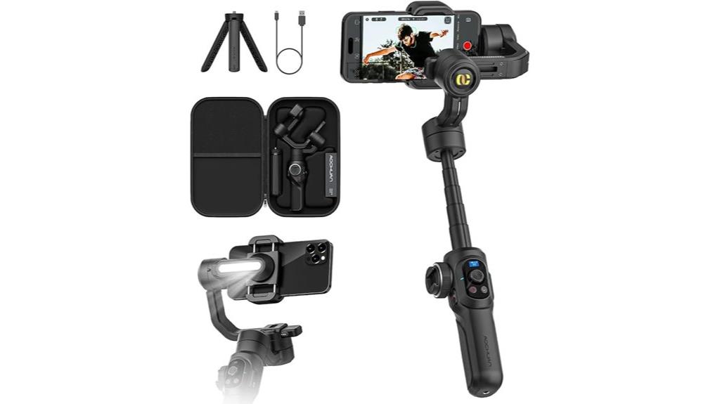 professional gimbal with accessories