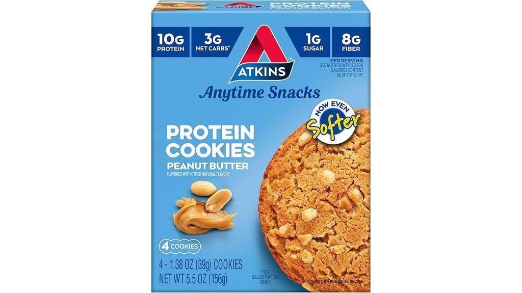 protein packed peanut cookies