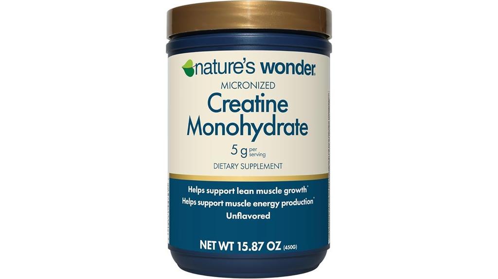 pure creatine monohydrate powder