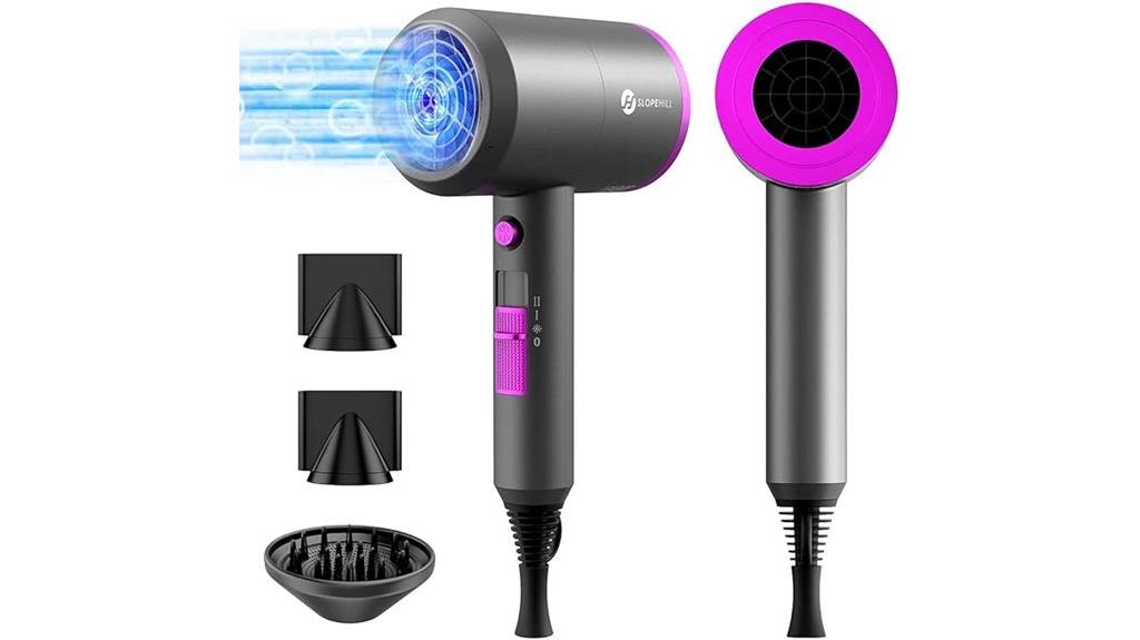 quiet 1800w hair dryer