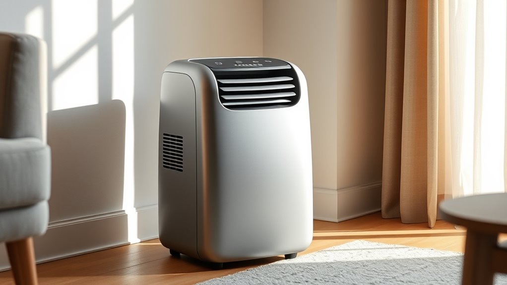 quiet efficient portable cooling