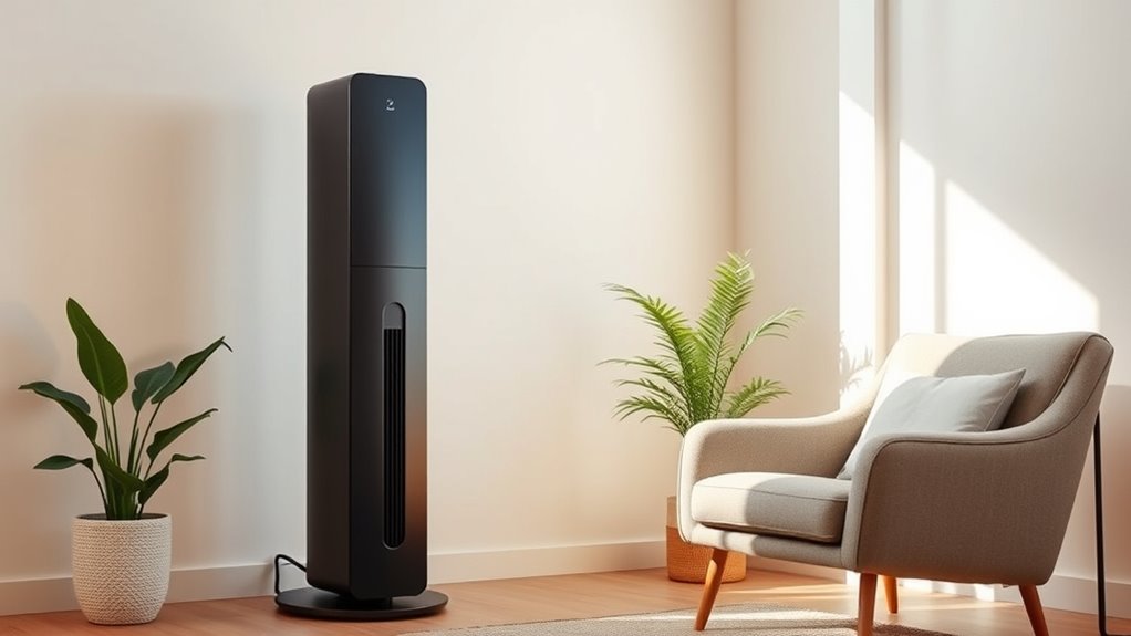 quiet powerful portable fan