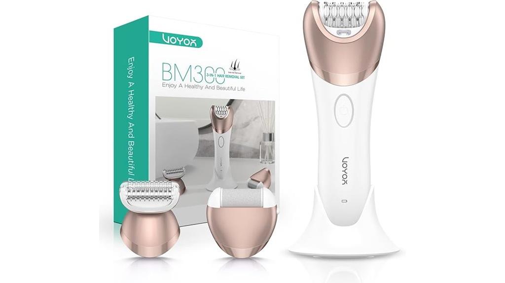 rechargeable 3 in 1 epilator