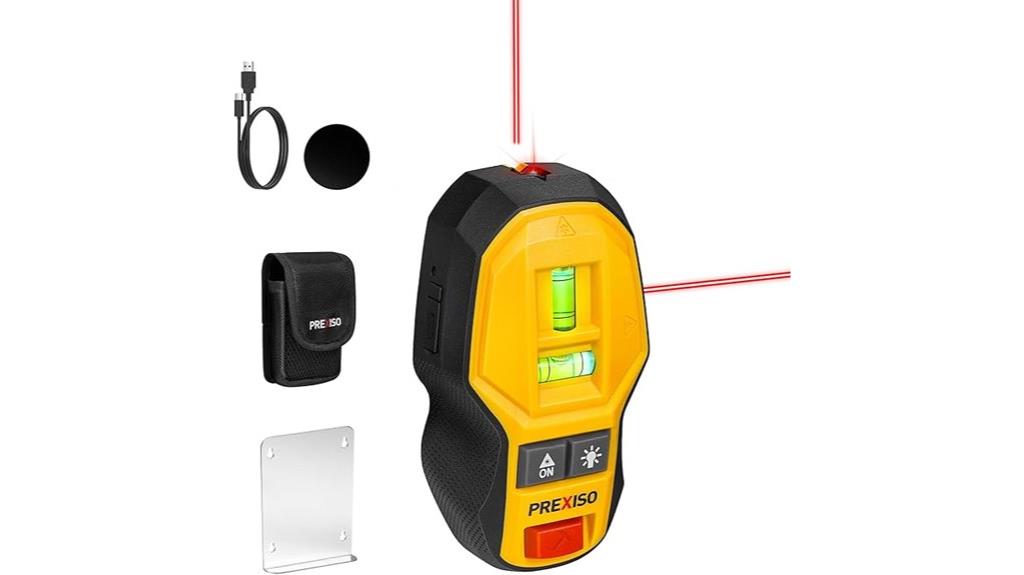 rechargeable laser level with stud finder