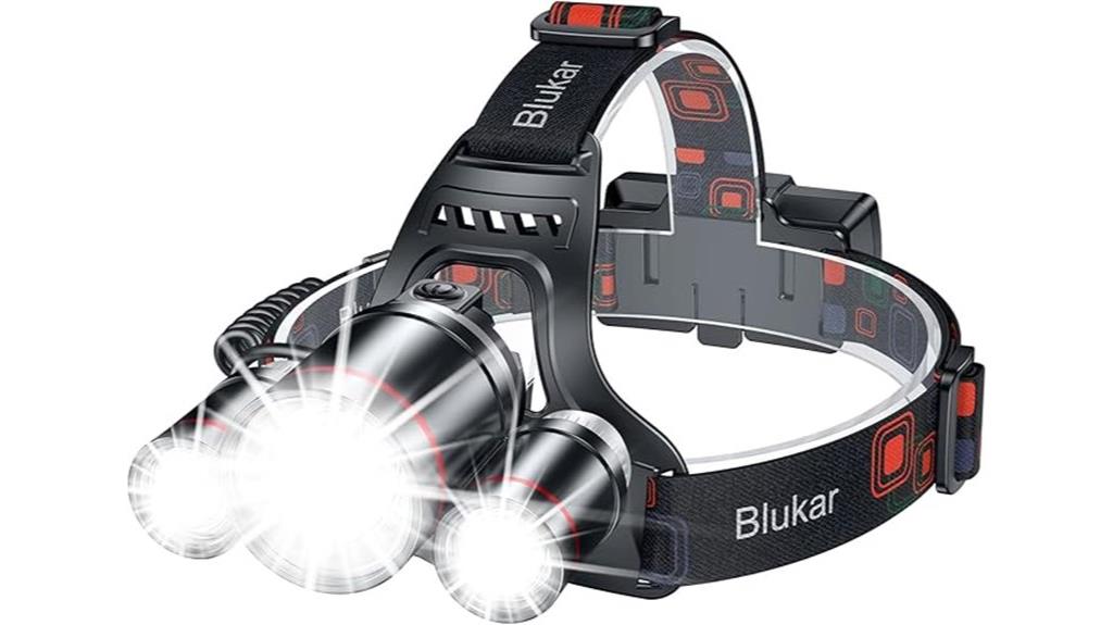 rechargeable waterproof headlamp